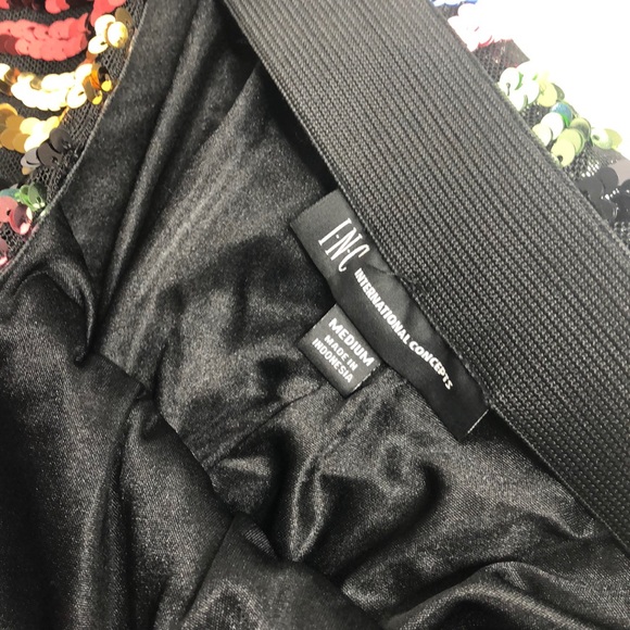 New INC size Medium sequined skirt ❤️ - Picture 4 of 6